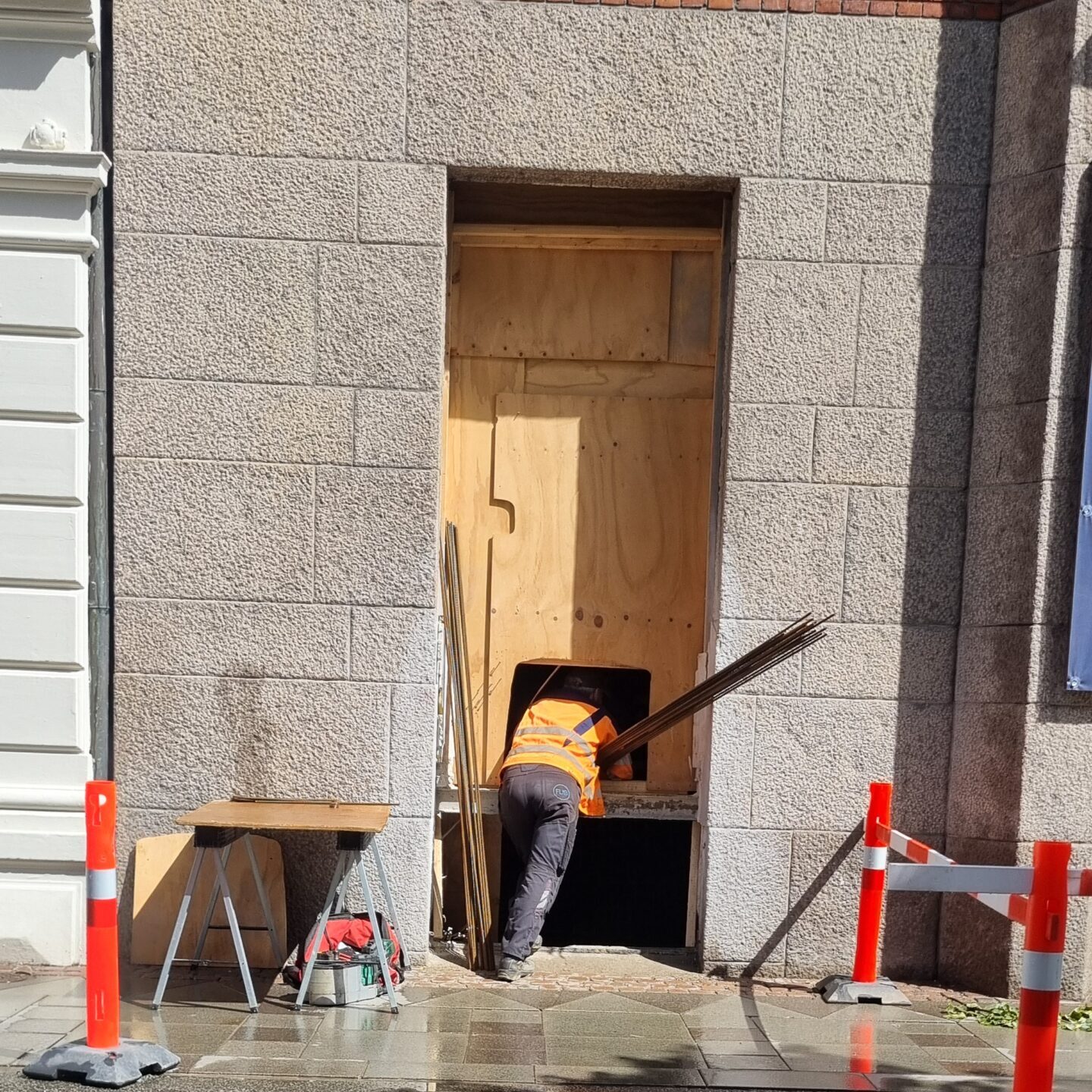 Håndværker gået i stå 2
